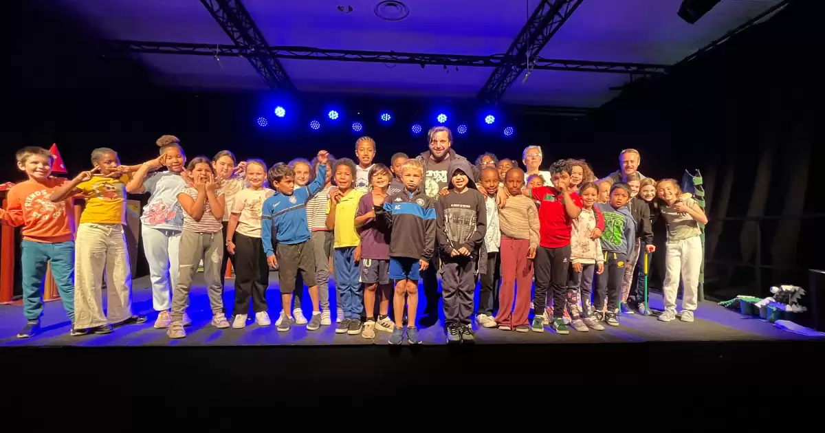 Les enfants de l'Accueil de Loisirs Victor Hugo ont fait le show