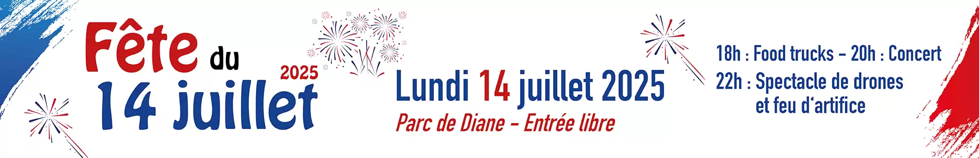 Bannière de page d'accueil traitant d'une prochaine actualité