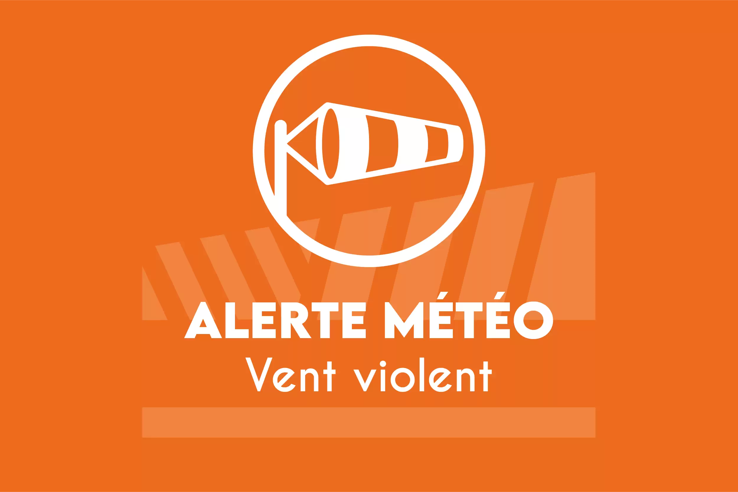 Alerte météo vent violent
