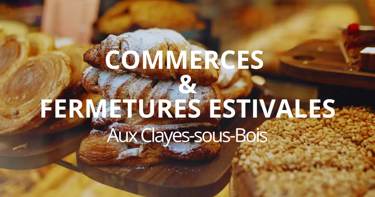 Boulangeries et pharmacies : fermeture estivale