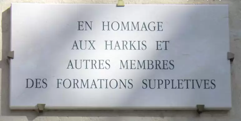 Journée nationale d’hommage aux harkis et autres membres des formations supplétives